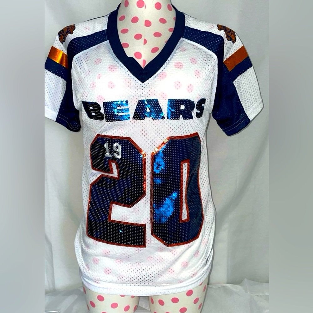 Rare Victoria Secret Pink NFL Chicago Bears Jersey XS